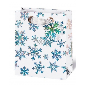 BSB Luxus Geschenk Papiertüte 36 x 26 x 14 cm Weihnachten Eiskristalle VDT 404 - A5