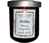 Heart & Home Sweet Cherry Soja-Duftkerze mit dem Namen Annie 110 g