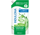 Indulona Aloe Vera antibakteriální tekuté mýdlo náhradní náplň 500 ml