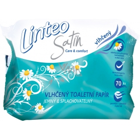 Linteo Satin Wet Toilettenpapier Kamille Nachfüllung 70 Stück