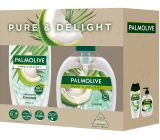 Palmolive Pure & Delight Coconut Duschgel 250 ml + Flüssigseife 300 ml, Kosmetikset
