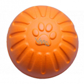 B&F Foam Míček pro psy interaktivní velký oranžový 9 cm