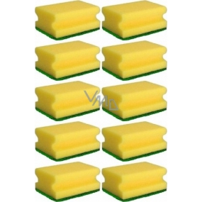 Tinky Sponge für Geschirr in Form von 9 x 6 x 4 cm 10 Stück