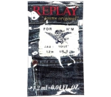 Replay Jeans Original für Ihn Eau de Toilette für Männer 1,2 ml, Fläschchen
