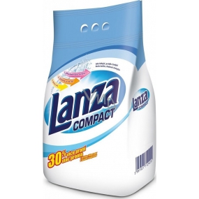 Lanza Compact Waschpulver für weiße Wäsche 20 Dosen von 1,5 kg
