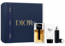 Christian Dior Homme toaletní voda pro muže 100 ml + toaletní voda pro muže miniatura 10 ml + sprchový gel 50 ml, dárková sada pro muže
