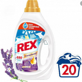 Rex Provence Lavendel & Jasmin Aromatherapie Universal Waschgel 20 Dosen von 1 Liter