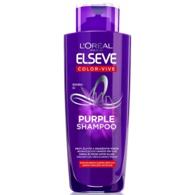 Loreal Paris Elseve Color Vive Purple Shampoo gegen Gelb- und Orangetöne 200 ml