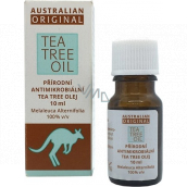 Australisches Teebaumöl Original 100% reines natürliches Öl reinigt die Haut von Bakterien 10 ml