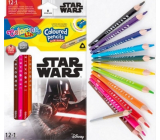 Colorino Crayons dreieckige Star Wars 13 Farben