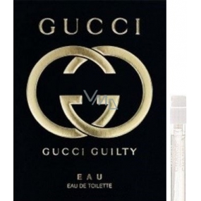 DÁREK Gucci Guilty Eau Pour Femme toaletní voda 1,5 ml s rozprašovačem, Vialka