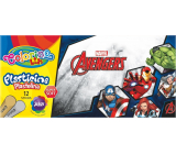 Colorino Plastilin Marvel Avengers 12 Farben