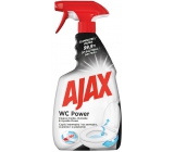 Ajax WC Power Universalreiniger, zur Reinigung der Innen- und Außenseite der Toilette, innovativer 360-Grad-Kopf, 500 ml sprühen