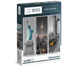 Clementoni Puzzle New York vertikální 3 x 500 dílků, doporučený věk 9+