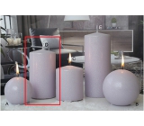 Lima Eis Pastell Kerze hellvioletten Zylinder 80 x 150 mm 1 Stück