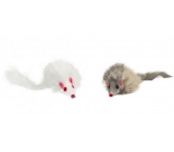Trixie Furry Mouse Spielzeug für Hunde 8 cm 2 Stück