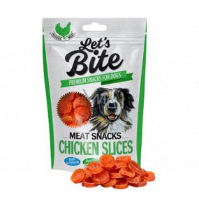 Brit Lets Bite Chicken Wheels Ergänzungsfutter für Hunde 80 g
