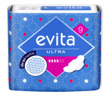 Evita Ultra Drainette Damenbinden mit Flügeln 9 Stück