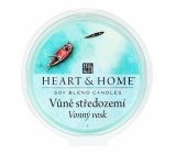 Heart & Home Mediterraner Duft Soja natürlicher Duftwachs 27 g
