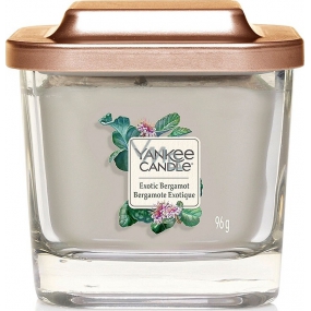 Yankee Candle Exotic Bergamot - Exotische Bergamotte Soja Duftkerze Elevation Kleines Glas 1 Docht 96 g