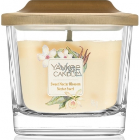 Yankee Candle Sweet Nectar Blossom - Süße Blumennektar Soja Duftkerze Elevation Kleines Glas 1 Docht 96 g