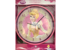 Disney Princezny nástěnné hodiny 25 cm různé druhy