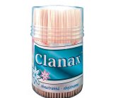 Clanax Zahnstocher auf beiden Seiten in einer Schachtel mit 350 Stück