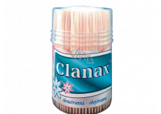 Clanax Zahnstocher auf beiden Seiten in einer Schachtel mit 350 Stück