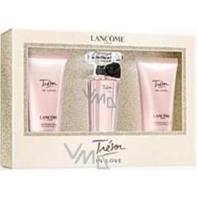 Lancome Trésor In Love parfümiertes Wasser für Frauen 30 ml + Körperlotion 50 ml + Duschgel 50 ml, Geschenkset