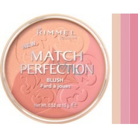 Rimmel London Match Perfection Trio Rouge 001 Light 15 g