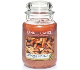 Yankee Candle Cinnamon Stick - Duftkerze mit Zimtstange Klassisches großes Glas 623 g