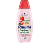 Schauma Nature Moments Shampoo mit Erdbeeren, Bananen und Chiasamen für strapaziertes Haar 400 ml