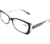 Berkeley Čtecí dioptrické brýle +1 plast černé 1 kus MC2249