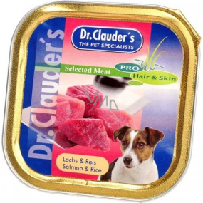 DR. Clauders Selected Fleisch Lachs und Reispastete 100 g