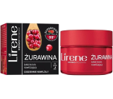 Lirene Dermo Superfood Programm Cranberry aus 100% Cranberry Wasser leichte feuchtigkeitsspendende Tag- und Nachtcreme 50 ml