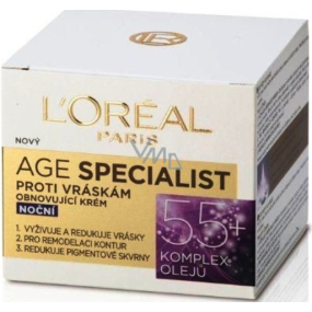 Loreal Age Age Specialist 55+ Falten Nachtcreme 50 ml