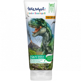 Tetesept T-Rexův svět 2v1 sprchový gel a šampon na vlasy pro děti 200 ml