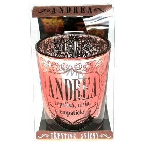 Albi Glitzernder Glaskerzenhalter für ANDREA Teelicht, 7 cm