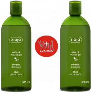 Ziaja Olivový olej sprchový gel pro všechny typy pokožky 2 x 500 ml, duopack