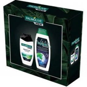 Palmolive Men Sensitive Duschgel 250 ml + Belebendes Haarshampoo 350 ml, Kosmetikset