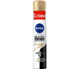 Nivea Black & White Unsichtbares seidig glattes Antitranspirant-Deodorant-Spray für Frauen 200 ml
