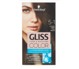 Schwarzkopf Gliss Farbe Haarfarbe 5-1 Kaltbraun 2 x 60 ml