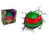 TMNT Želvy Ninja Raphael maska 3D LED světlo, doporučený věk 5+