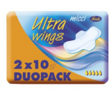 Micci Ultra Wings Intimpolster mit Flügeln Duo 2 x 10 Stück