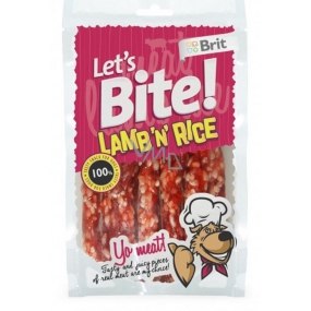 Brit Lets Bite Lamm mit Reisstäbchen Ergänzungsfuttermittel für Hunde 150 g