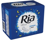 Ria Ultra Night Nachthygienepads mit Flügeln 8 Stück