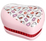 Tangle Teezer Compact Professionelle kompakte Haarbürste, Candy Stripes