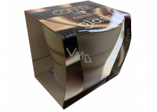 Admit Satin Glass Coffee - Káva vonná svíčka ve skle 75 g