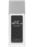 David Beckham Respect parfümiertes Deodorantglas für Männer 75 ml
