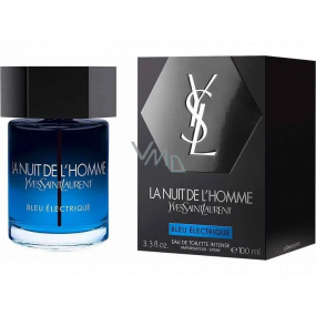 Yves Saint Laurent La Nuit de L Homme Bleu Electrique toaletní voda pro muže 100 ml